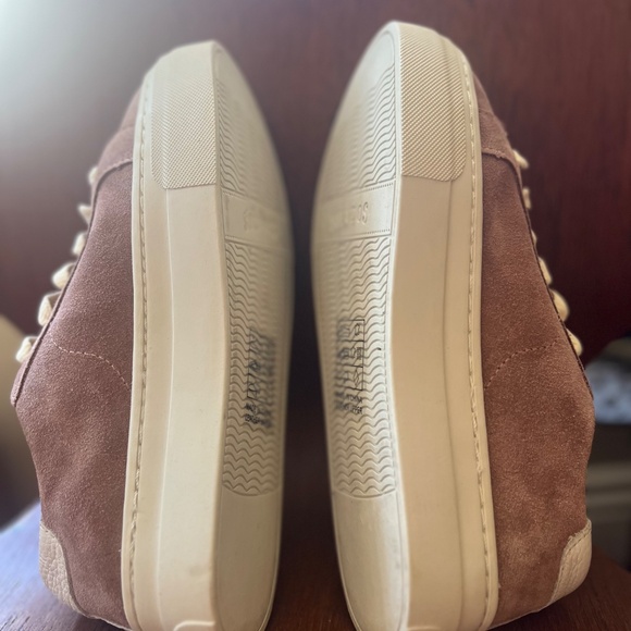 KIDS 3.5 SOLUDOS SUEDE PLATFORM SNEAKERS BRAND NEW - Picture 5 of 7